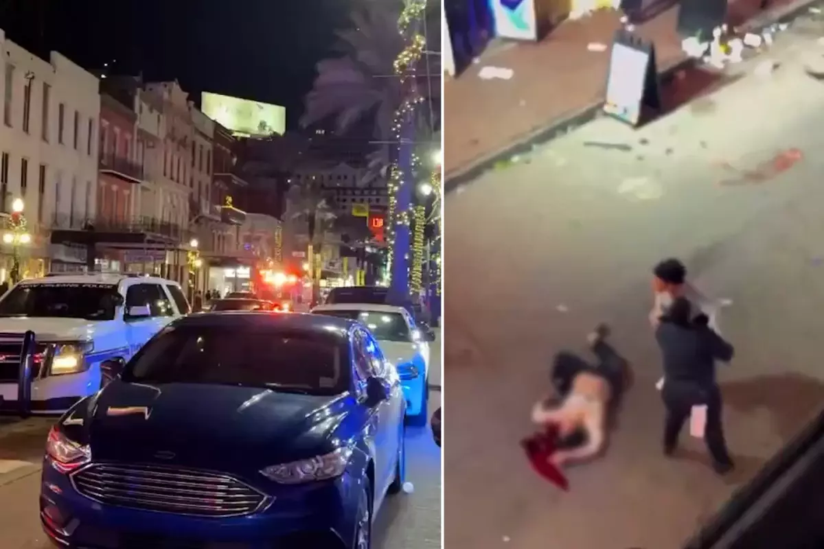 ABD’de bir araç kalabalığın arasına daldı! 10 kişi öldü 30 kişi yaralandı