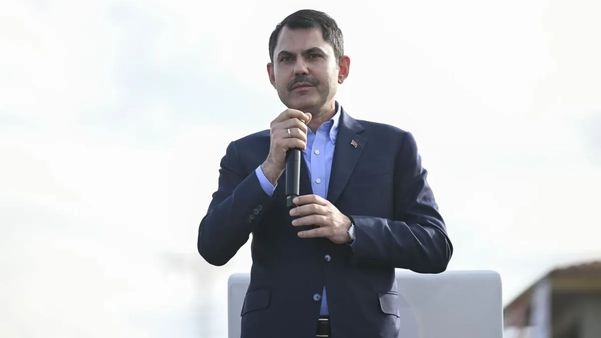 Bakan Kurum: Milletimizin hizmetkarı olamaya devam edeceğiz