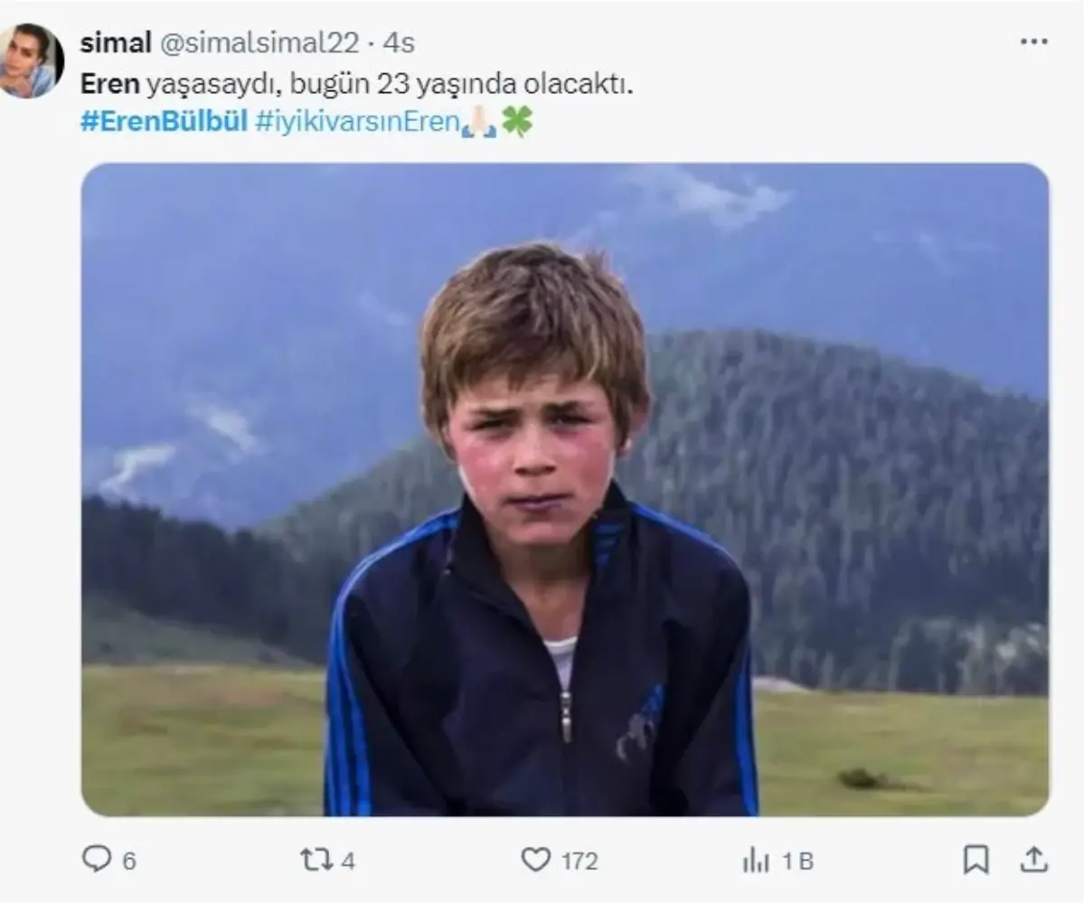 Eren Bülbül’ün doğum günü sosyal medyada anıldı